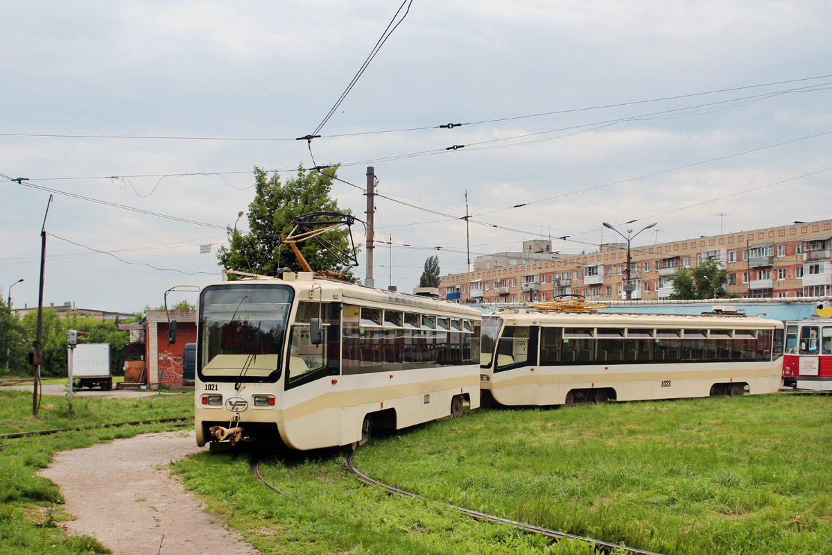 Саратов, 71-619КТ № 1021; Саратов, 71-619КТ № 1023