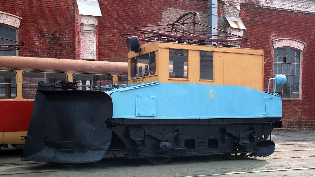 Самара, ГЭТ № СН-06; Самара — Городское трамвайное депо; Самара — Исторические фотографии — Трамвай и Троллейбус (1992-2000)