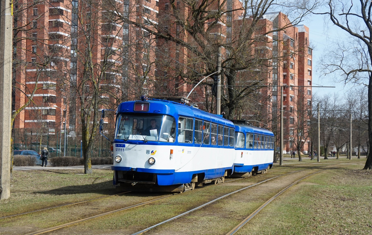 Рига, Tatra T3A № 51111