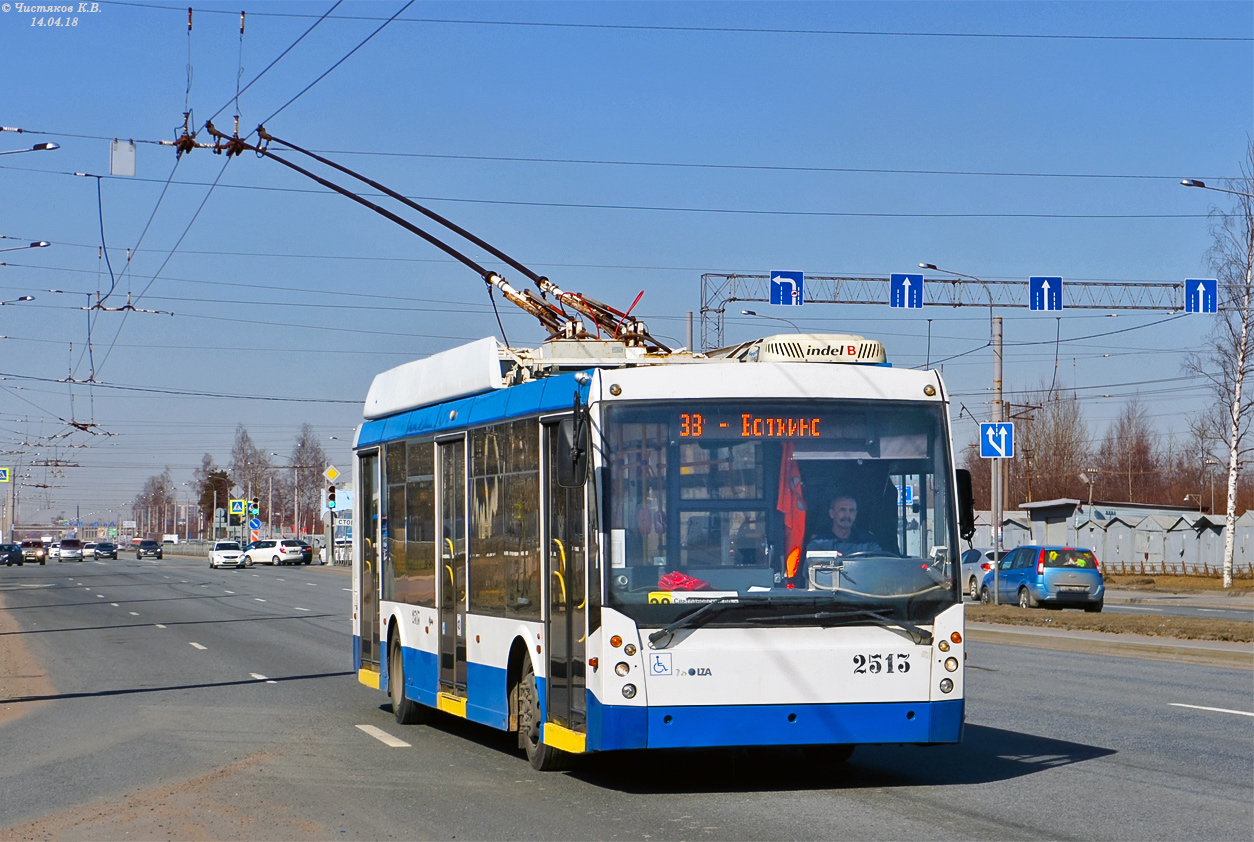 Санкт-Пецярбург, Тролза-5265.00 «Мегаполис» № 2513