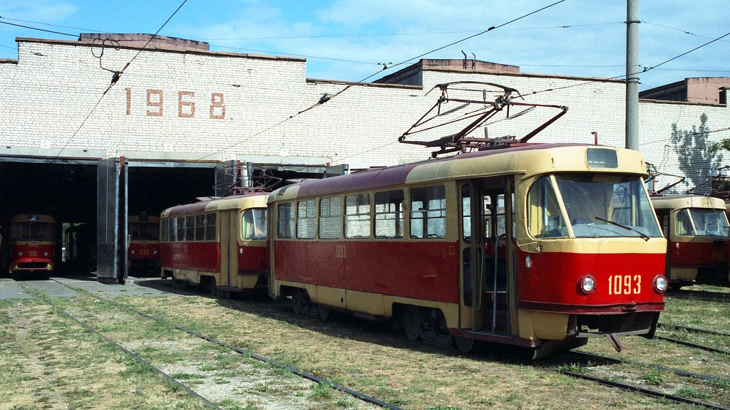 Samara, Tatra T3SU (2-door) č. 1093; Samara — Historical photos — Tramway and Trolleybus (1992-2000)