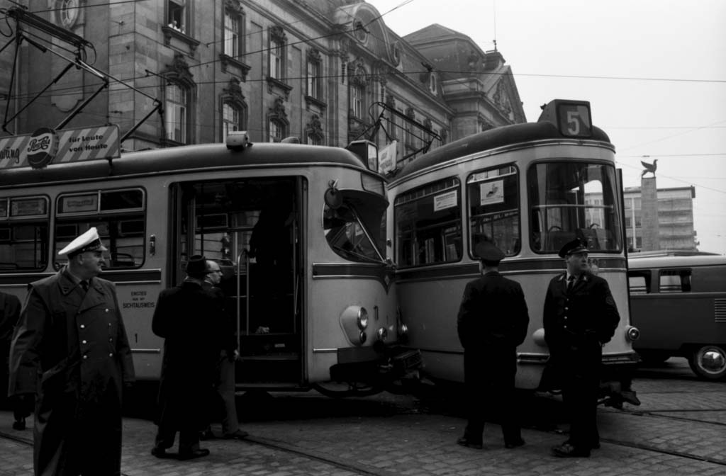 Карлсруэ, Duewag GT8-EP № 1; Карлсруэ — Старые фотографии