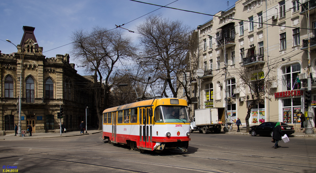 Одеса, Tatra T3R.P № 2970