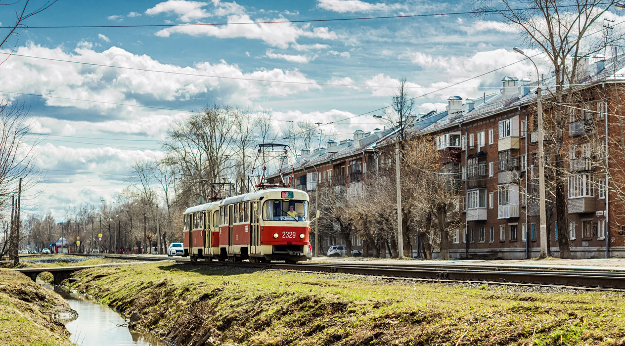 Ижевск, Tatra T3SU № 2329
