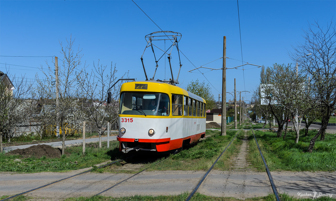 Одесса, Tatra T3R.P № 3315