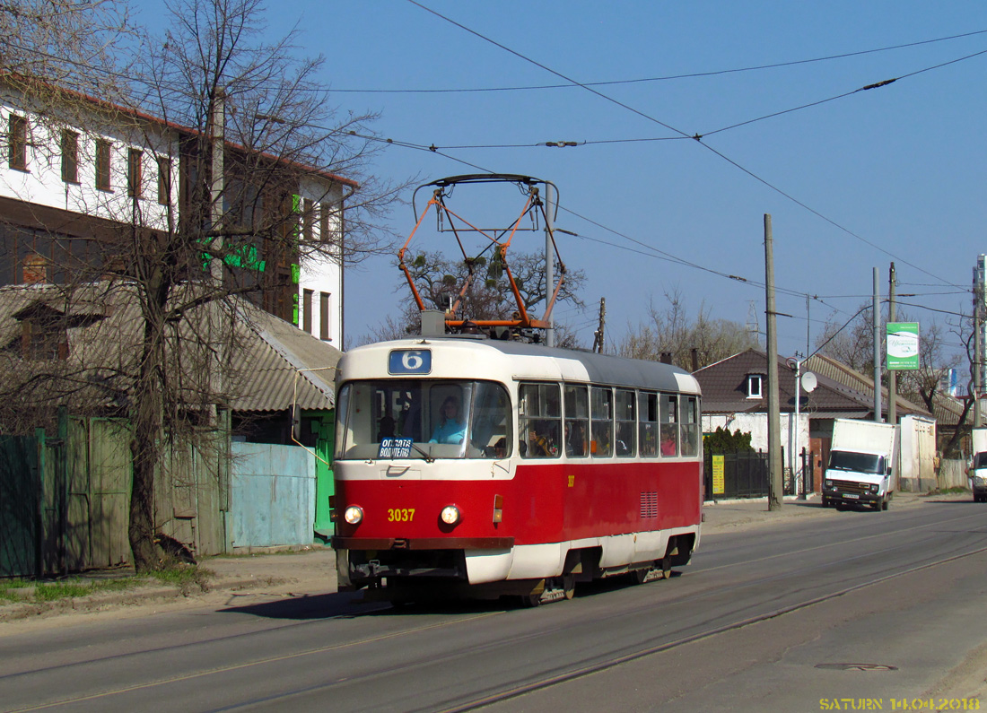 Харьков, Tatra T3SUCS № 3037