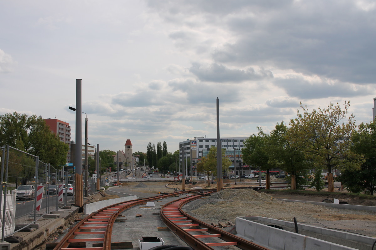 Cottbus — Rebuilding of the traffic junction at the main station
