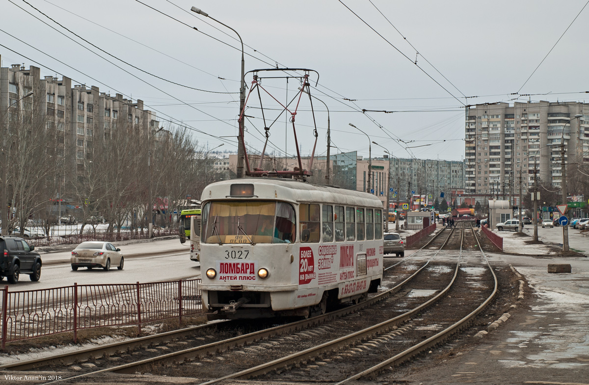 Volgograd, Tatra T3SU (2-door) # 3027