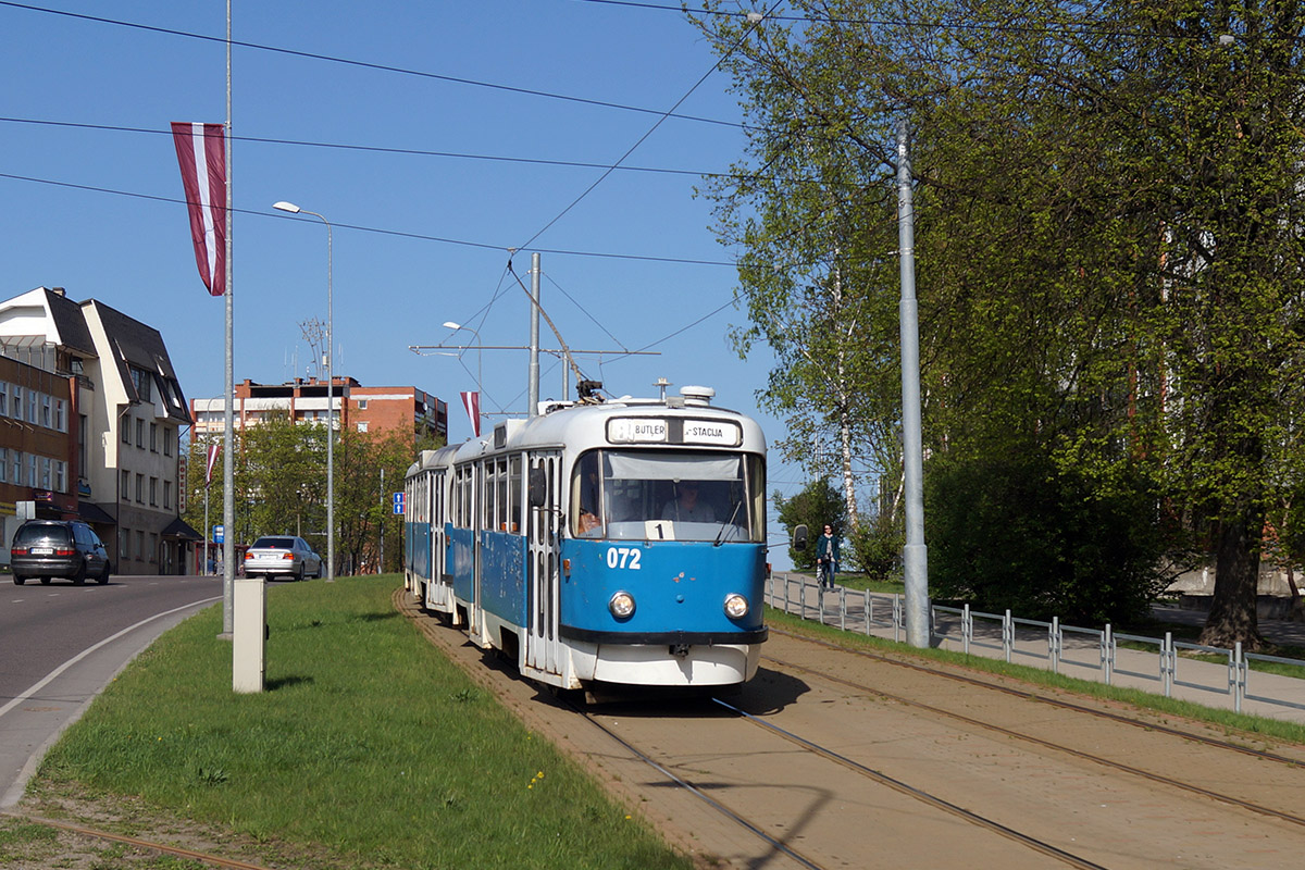 Daugpilis, Tatra T3DC1 nr. 072