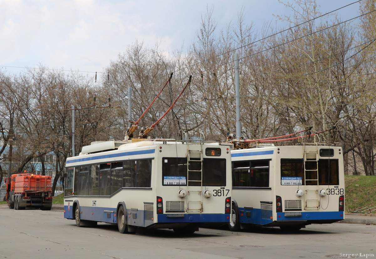 Москва, СВАРЗ-МАЗ-6235.00 № 3817