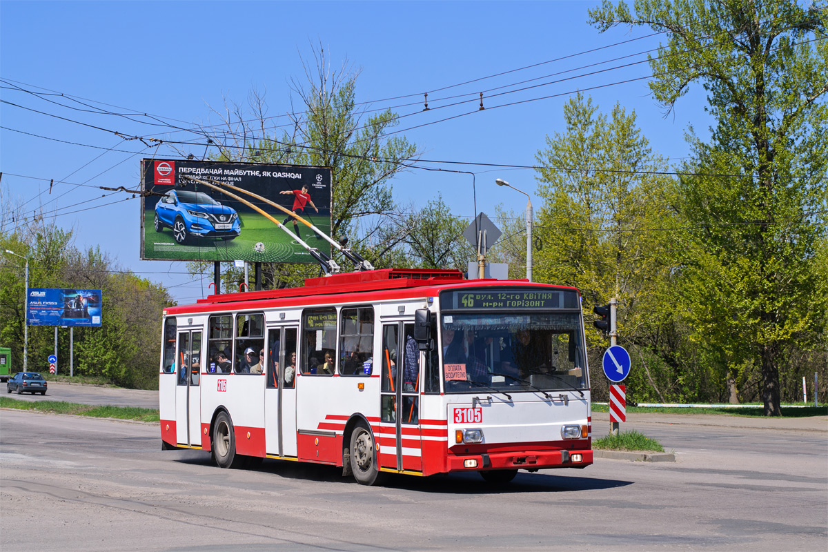 Харьков, Škoda 14Tr17/6M № 3105