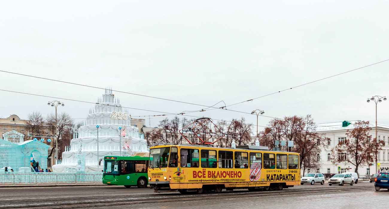 Екатеринбург, Tatra T6B5SU № 763