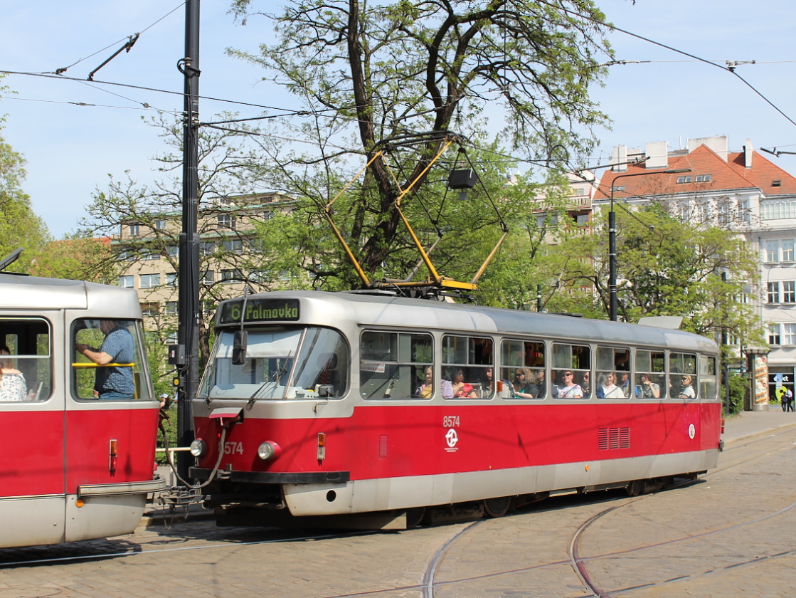 Praha, Tatra T3R.P # 8574