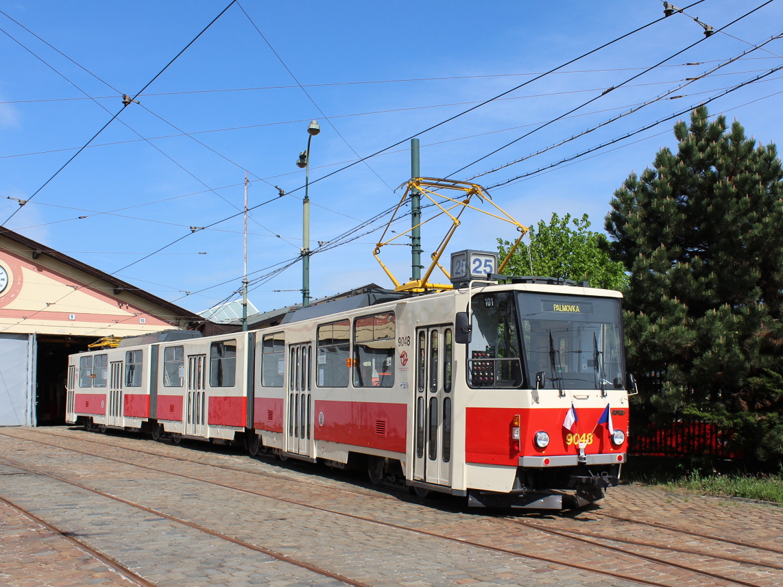 Прага, Tatra KT8D5 № 9048