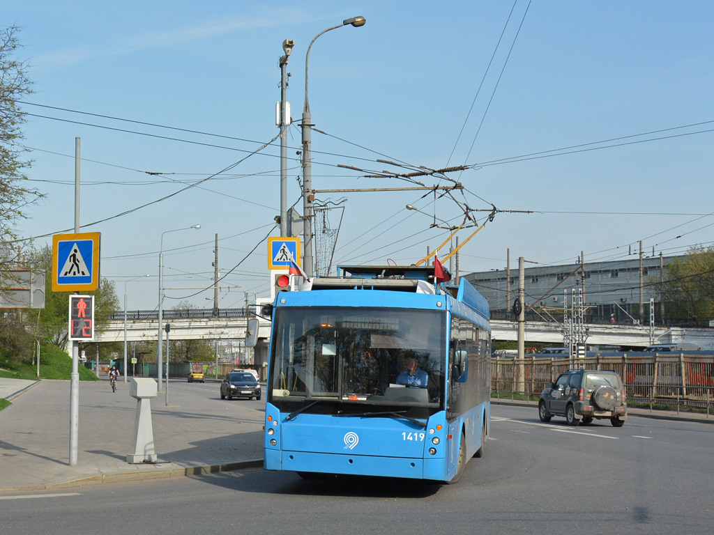 Москва, Тролза-5265.00 «Мегаполис» № 1419