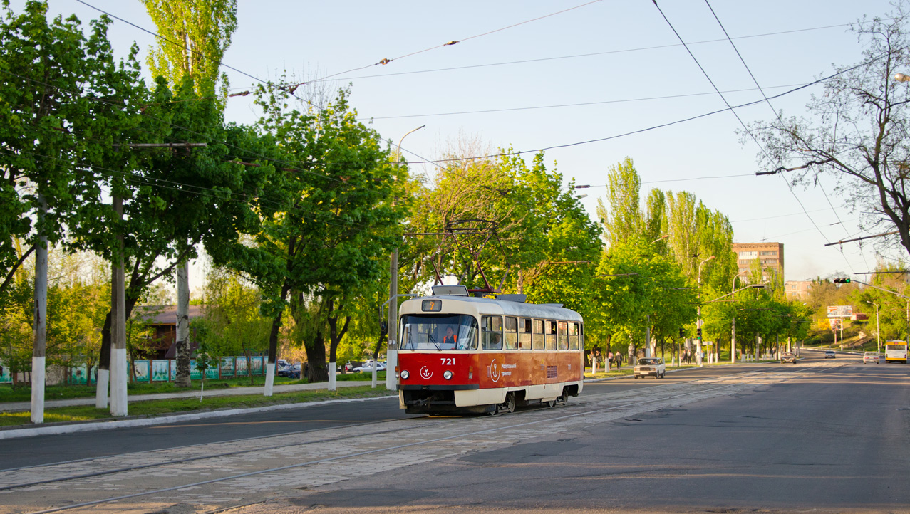 Mariupol, Tatra T3SUCS — 721
