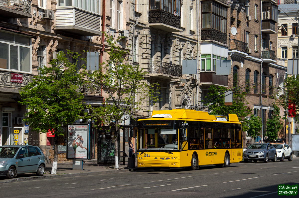 Киев, Bogdan T70117 № 1391