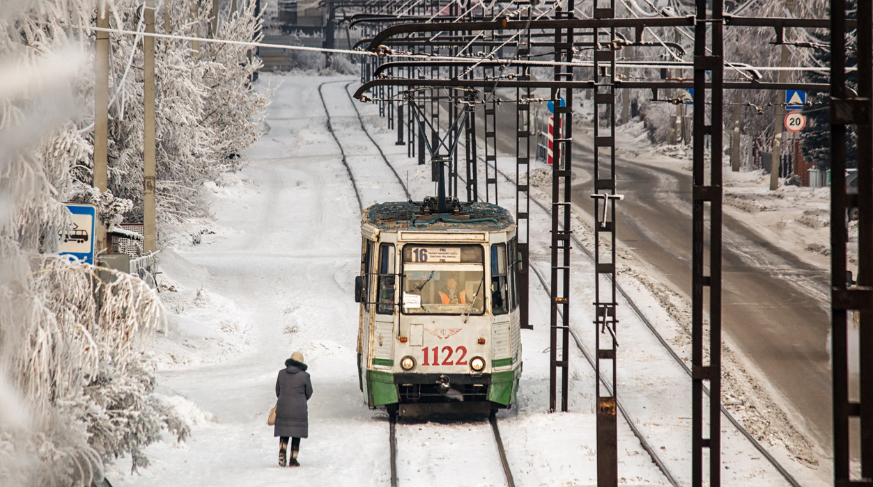 Magnitogorsk, 71-605 (KTM-5M3) č. 1122; Magnitogorsk — Tram lines