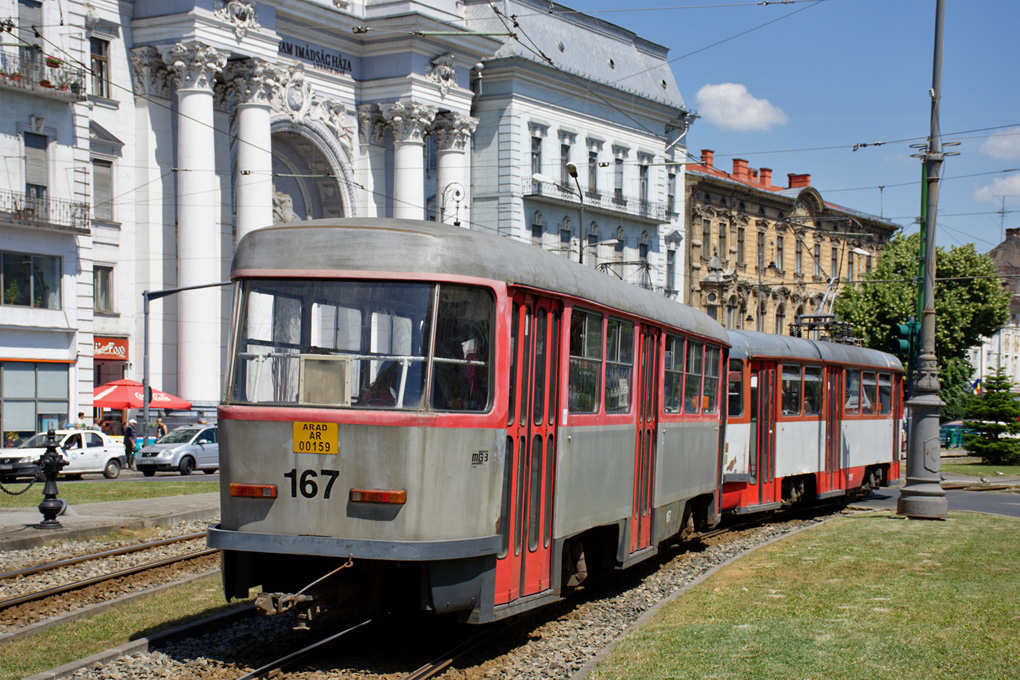Арад, Tatra B4D № 0167