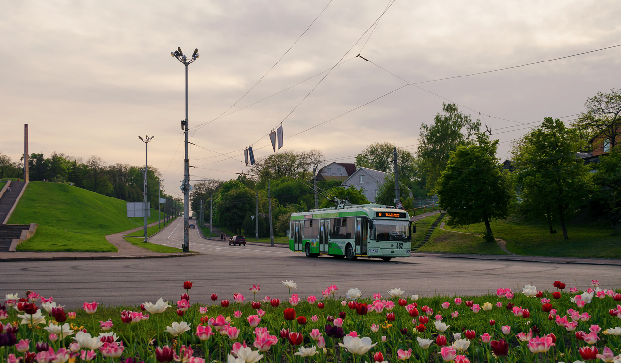 Tchernihiv, Etalon-BKM 321 N°. 482; Tchernihiv — Trolleybus lines
