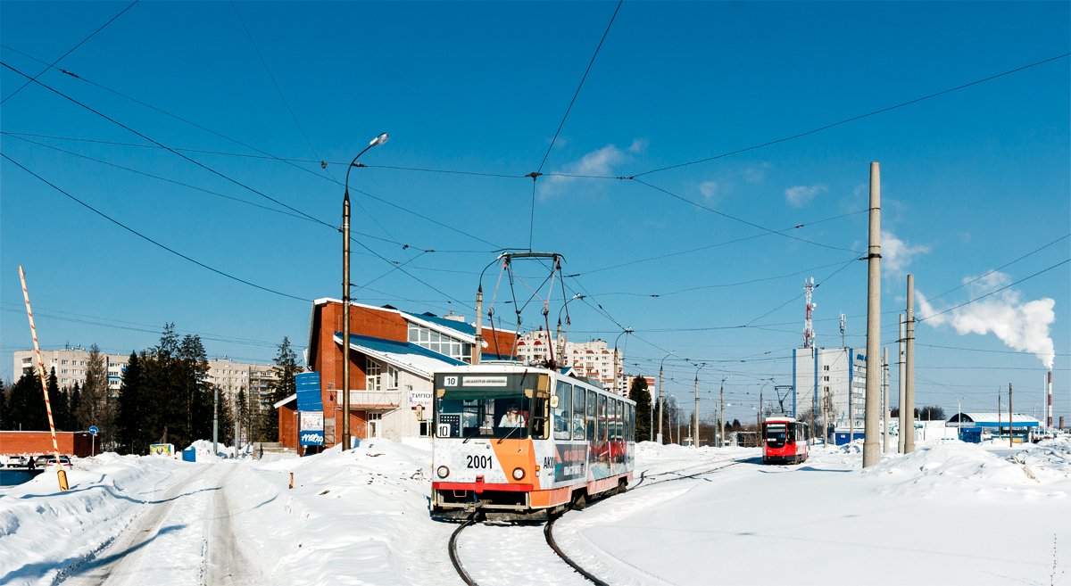 Ижевск, Tatra T6B5SU № 2001