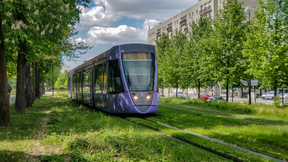 Реймс, Alstom Citadis 302 № 104