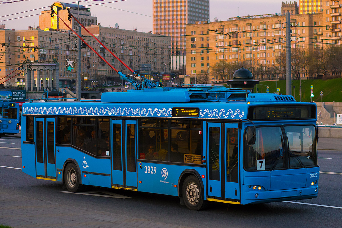 Москва, СВАРЗ-МАЗ-6235.00 № 3829 Москва, СВАРЗ-МАЗ-6235.00 № 3829