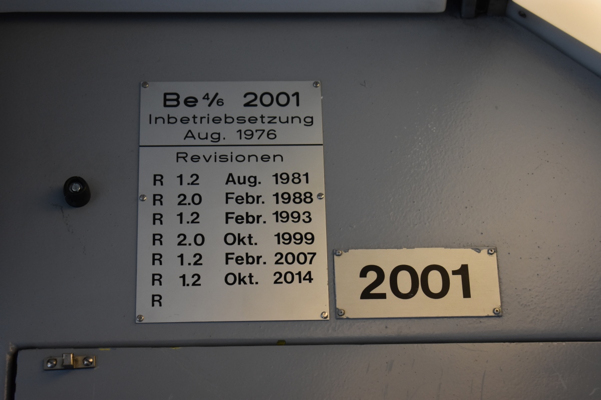 Цюрих, SWS/SWP/BBC Be 4/6 "Tram 2000" № 2001