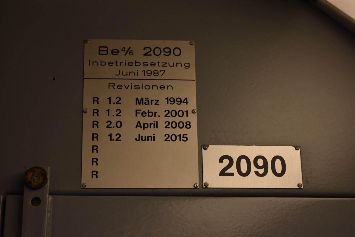 Цюрих, SWP/SIG/BBC Be 4/6 "Tram 2000" № 2090