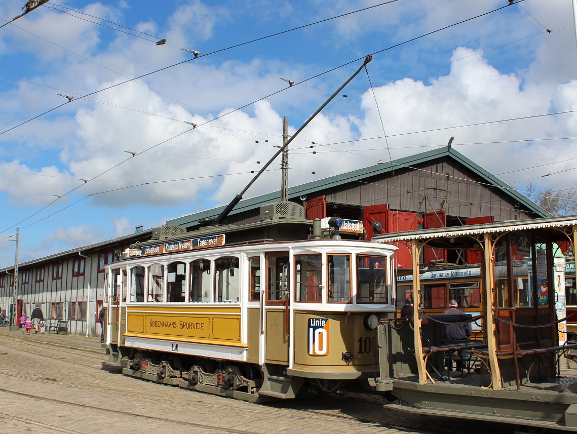 Скьолленесхольм, Четырёхосный моторный вагон № 100