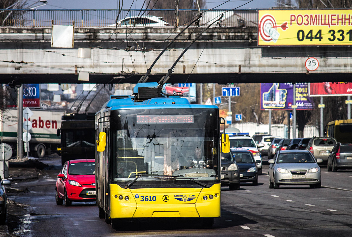 Киев, ЛАЗ E301D1 № 3610