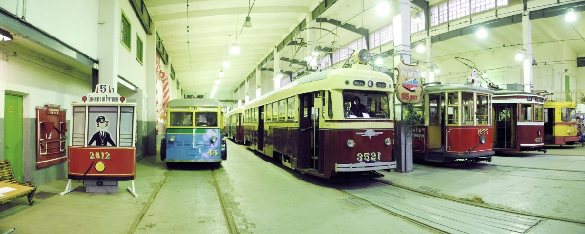 Санкт Петербург, ЯТБ-1 № 44; Санкт Петербург, ЛМ-47 № 3521; Санкт Петербург — Экспозиционно-выставочный комплекс ГЭТ (ранее Музей ГЭТ) Санкт Петербург, ЯТБ-1 № 44; Санкт Петербург, ЛМ-47 № 3521; Санкт Петербург — Экспозиционно-выставочный комплекс ГЭТ (ранее Музей ГЭТ)