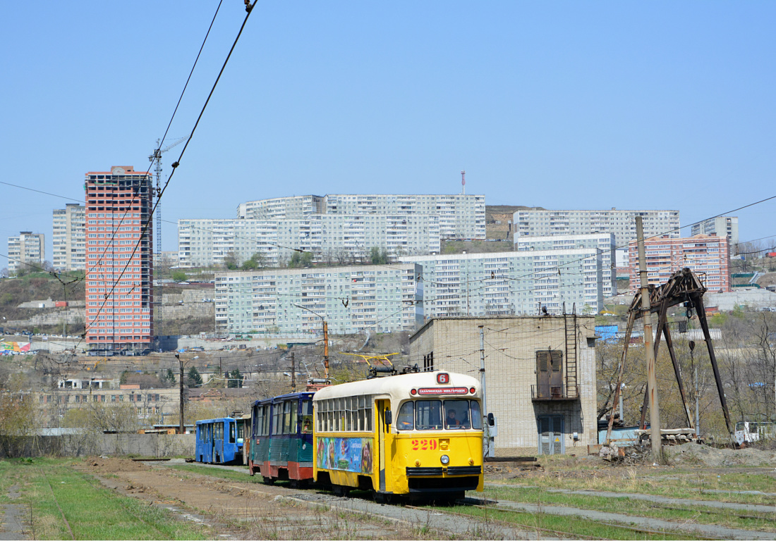 Владивосток, РВЗ-6М2 № 229; Владивосток — Тематические трамваи