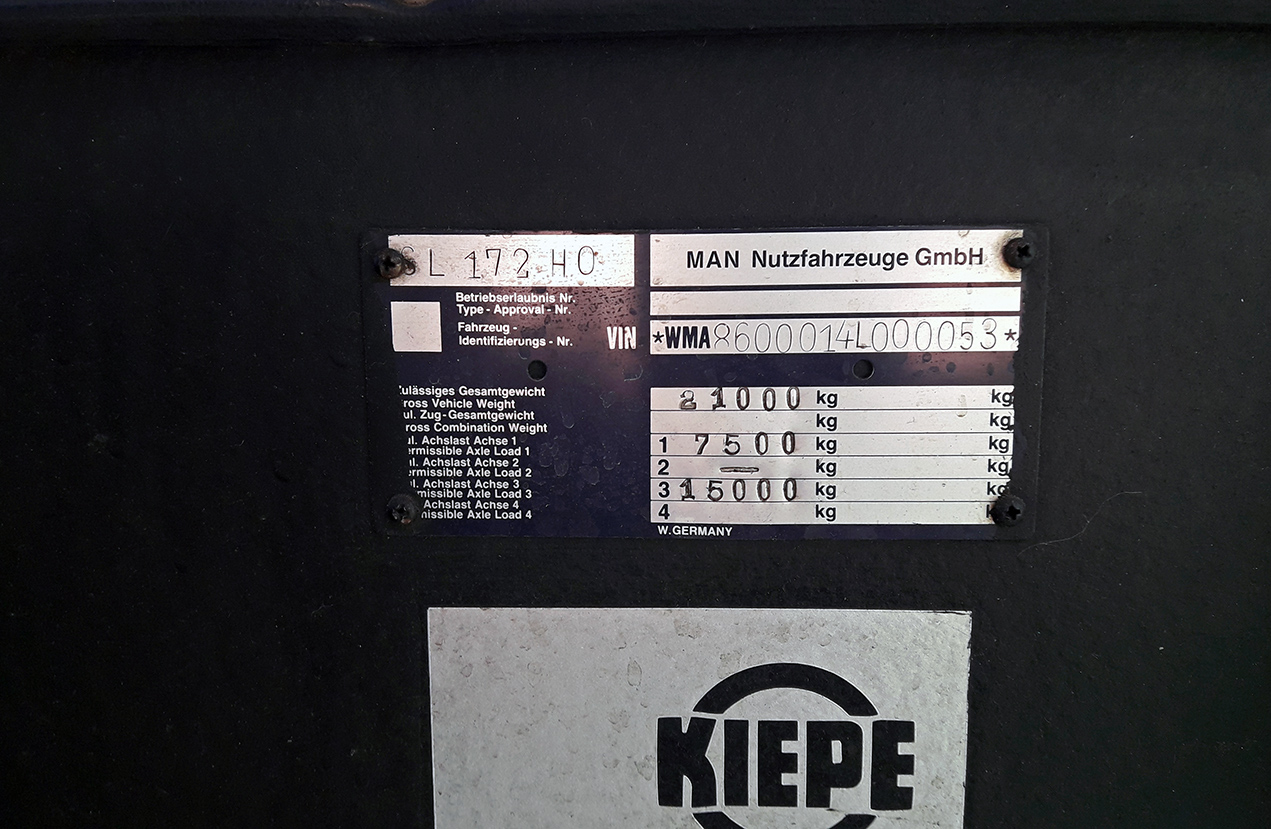 Мариуполь, MAN/Gräf & Stift 860 SL172HO № 1310