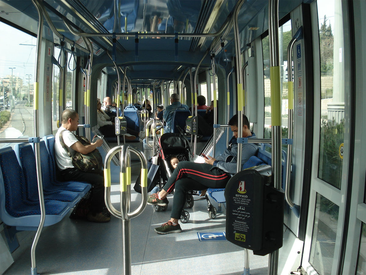 Иерусалим — Трамвай — Вагоны без номеров