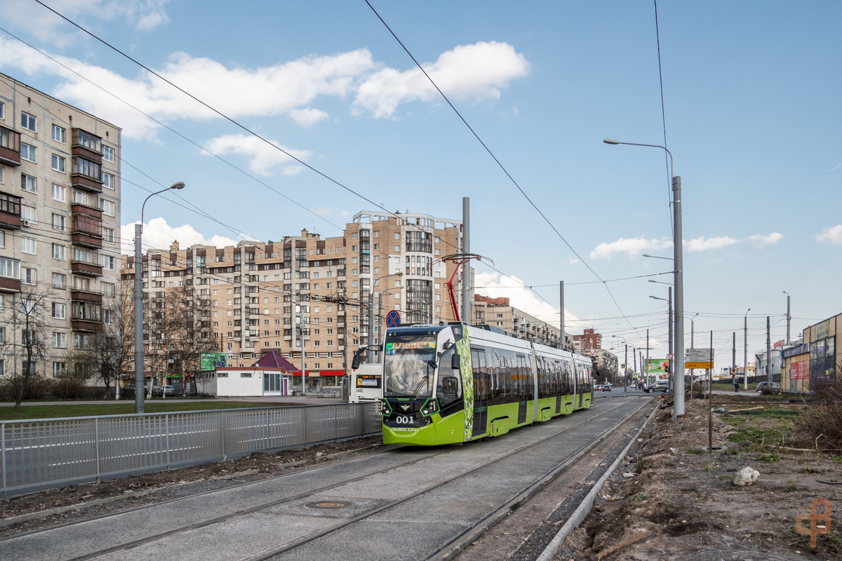 Sankt Petersburg, Stadler B85600M Nr. 001