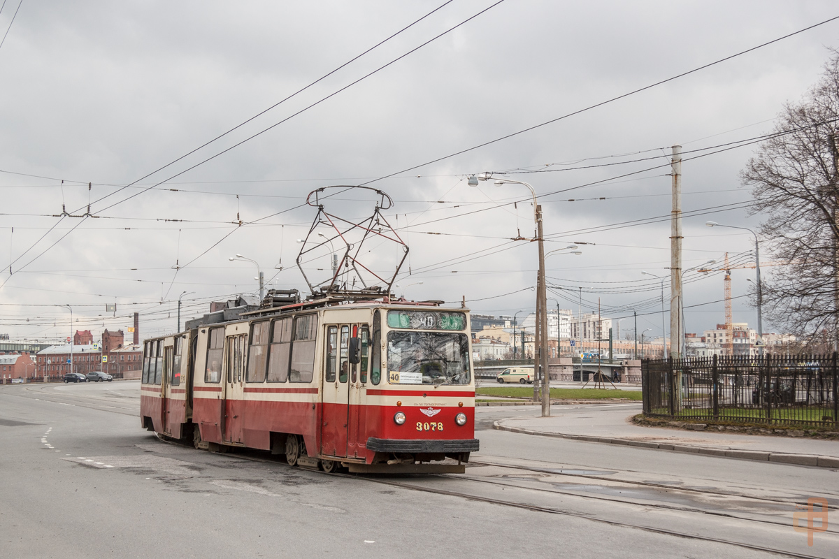 Санкт-Петербург, ЛВС-86К № 3078