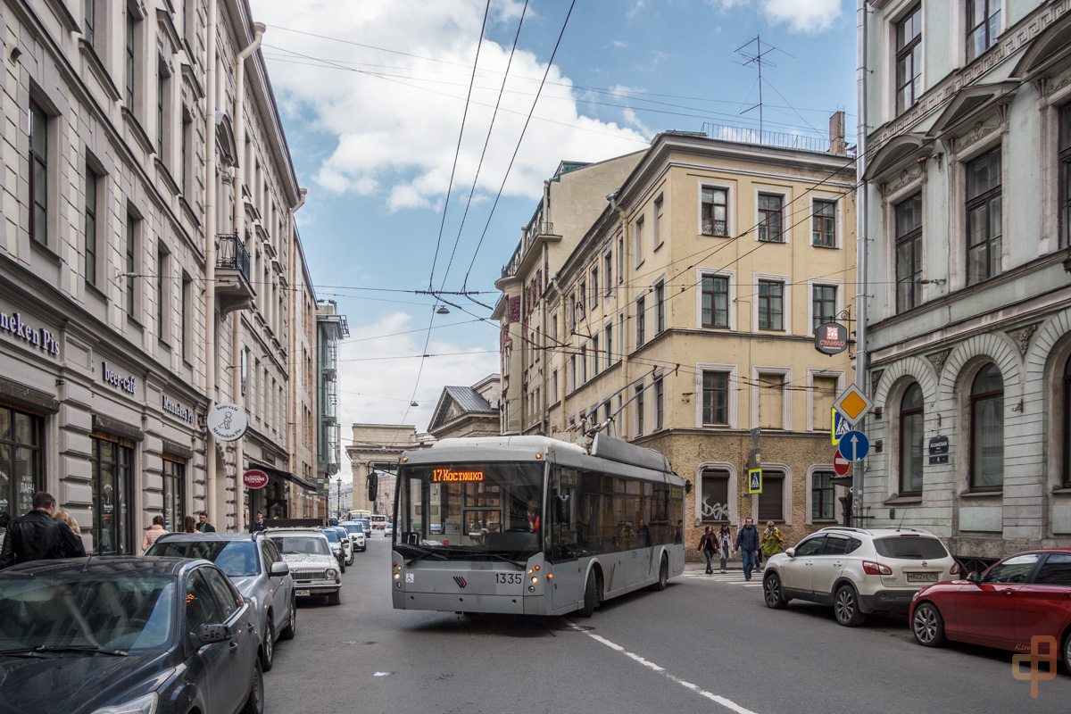 Санкт-Петербург, Тролза-5265.00 «Мегаполис» № 1335