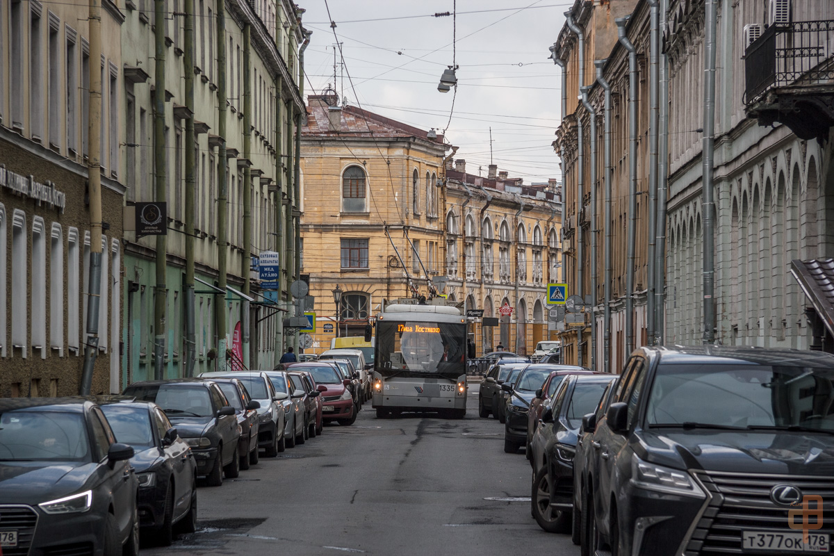 Санкт-Петербург — Троллейбусные линии и инфраструктура