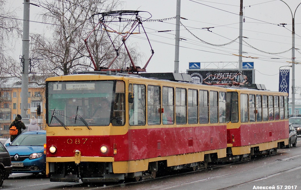 Орёл, Tatra T6B5SU № 087