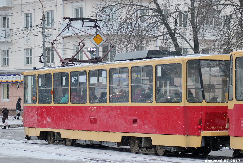 Орёл, Tatra T6B5SU № 087