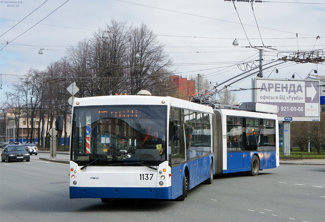 Pietari, Trolza-6206.01 “Megapolis” # 1137