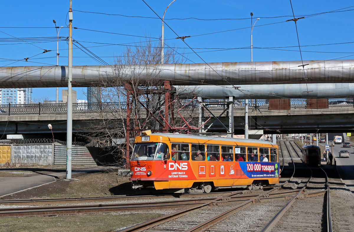 Екатеринбург, Tatra T3SU № 321