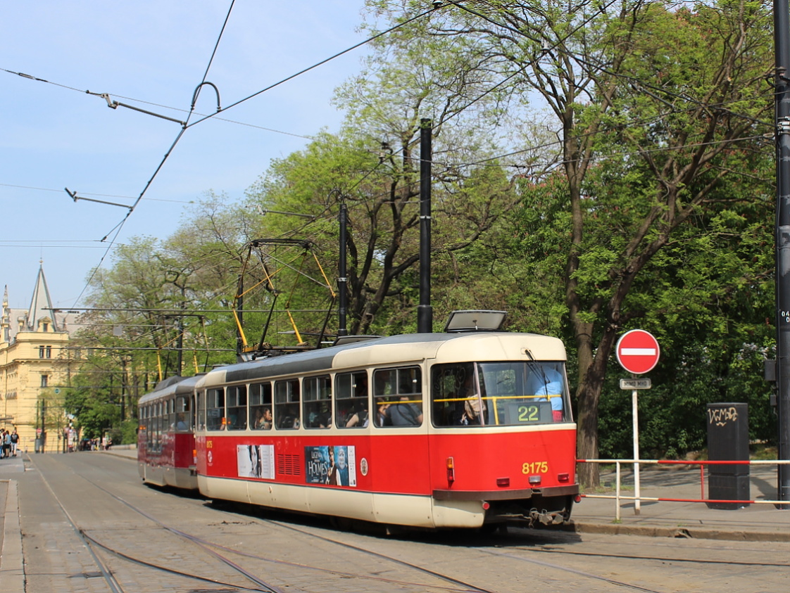Prague, Tatra T3R.PV N°. 8175
