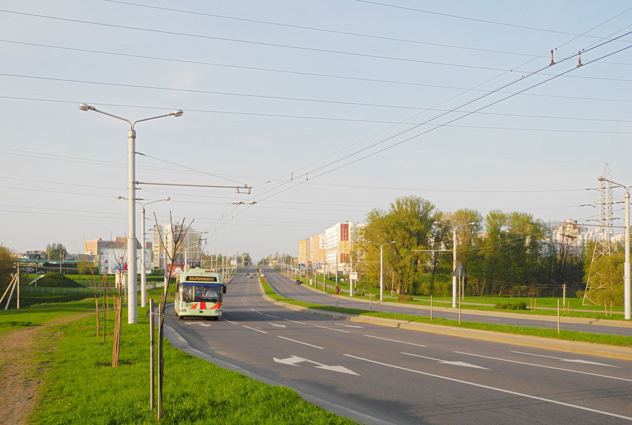 Минск — Троллейбусные линии