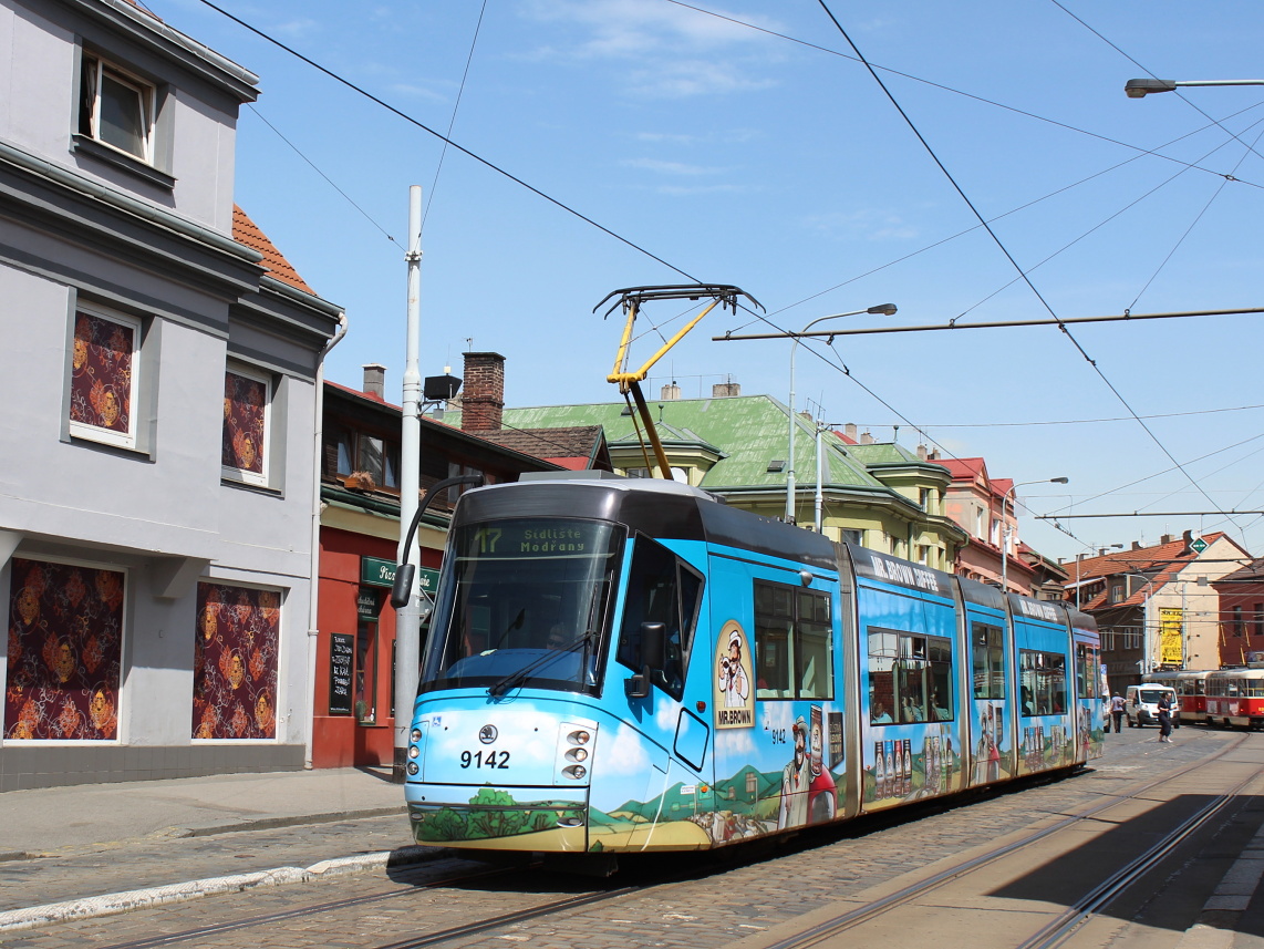 Прага, Škoda 14T Elektra № 9142