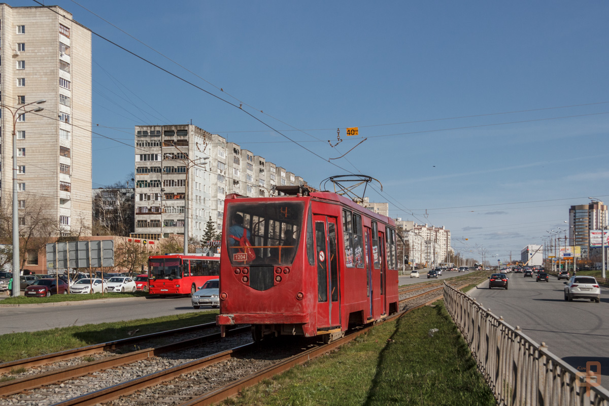 Казань, 71-134АЭ (ЛМ-99АЭ) № 1204