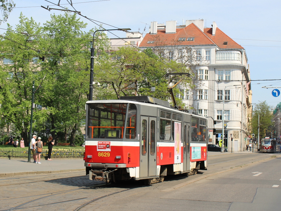 Prag, Tatra T6A5 Nr. 8629