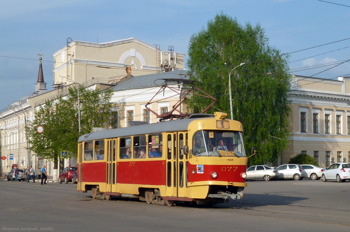 Орёл, Tatra T3SU № 077