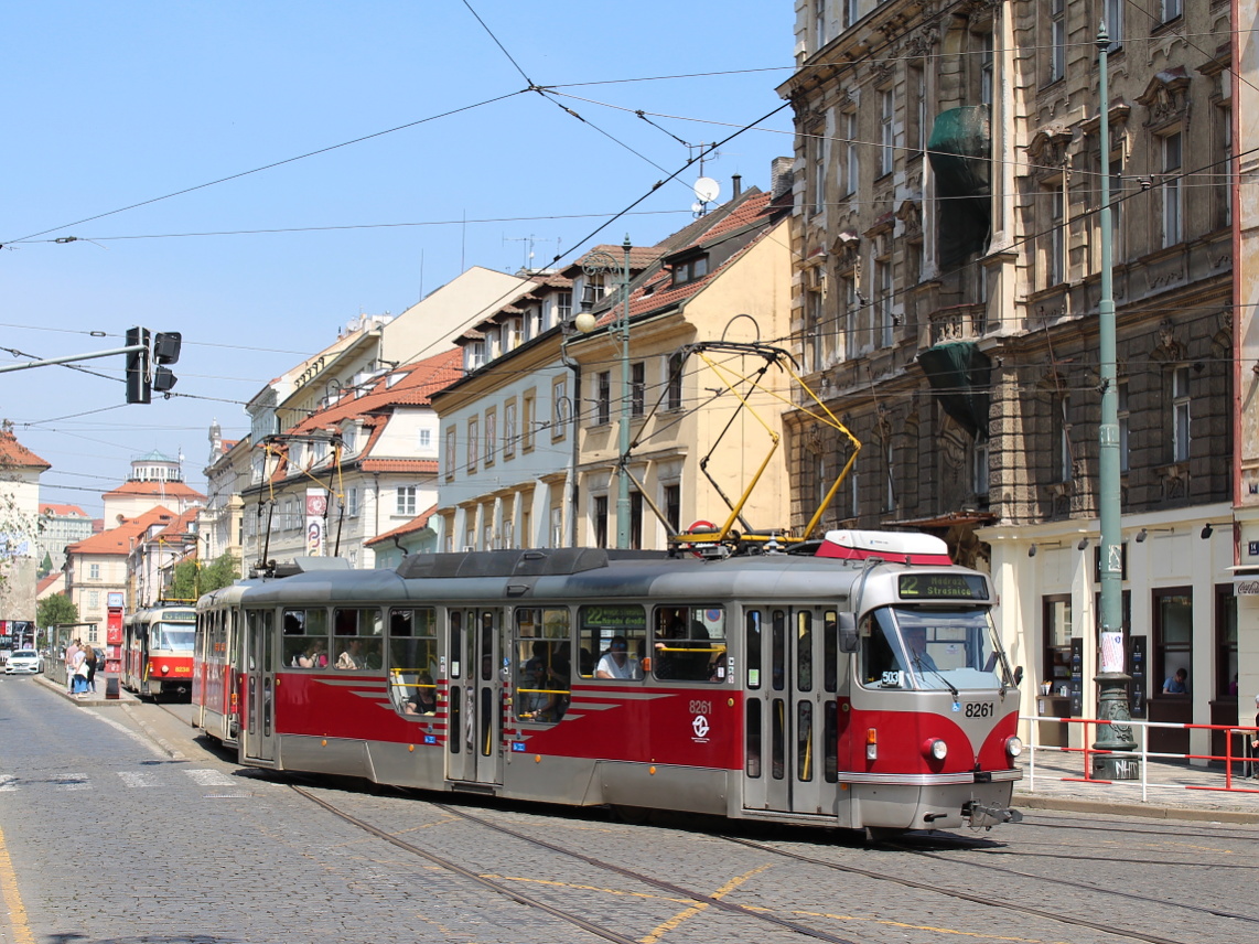 Прага, Tatra T3R.PLF № 8261